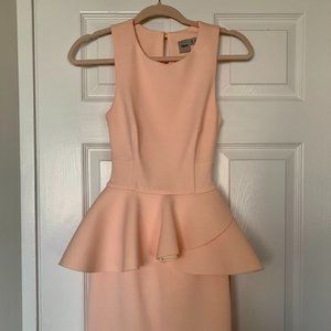 ASOS Soft Pink Ruffle Cocktail Dress